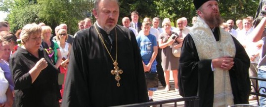 Poświecenie krzyża we wsi Porosły 20-06-2013 r.